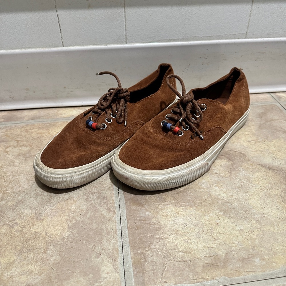 Brown Suede Vans